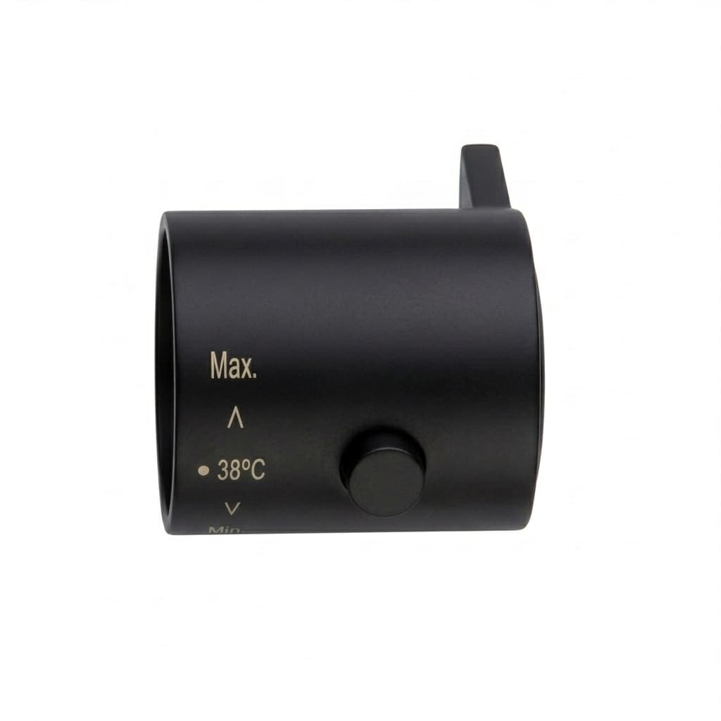 Blautherm, long temperature handle, Matt black
