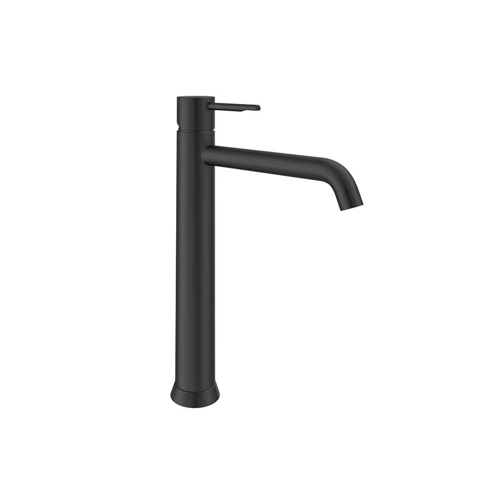 Odisea, Breeam, aixeta monocomandament de lavabo alta, Negre mat