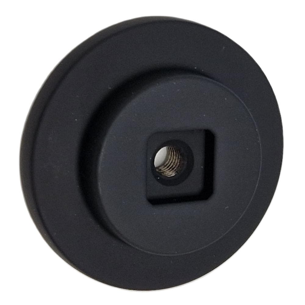 Ergos, base de fixació d'accessori de bany per a SCO01NM, TOAL01NM, COLG01NM i SOP02NM, Negre mat