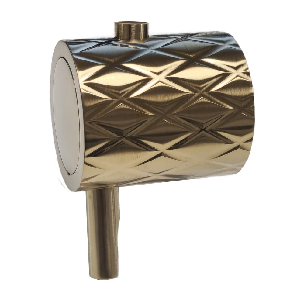 Odisea - joya, plain thermostatic mixer handle, bagged, Brushed gold