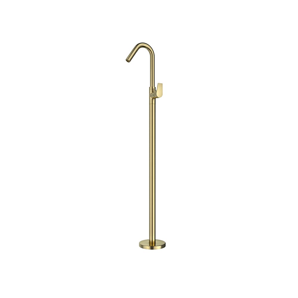 Urban chic, monomando lavabo de columna, Oro cepillado
