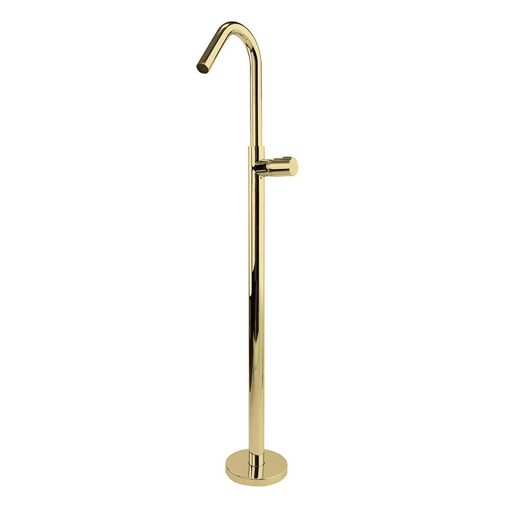 Tzar, Breeam, monomando de lavabo de columna, Oro cepillado
