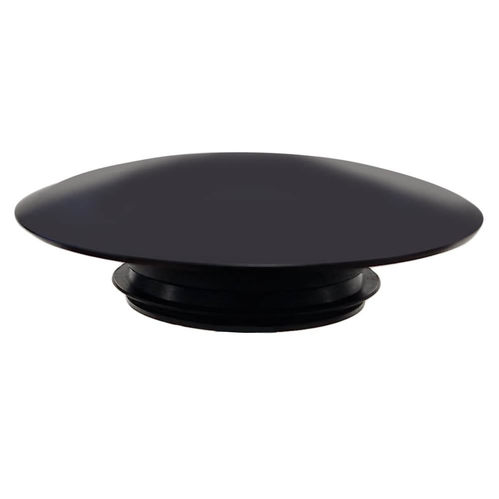 Accesorios, tapón para válvula click-clack 1219LNM, Negro mate