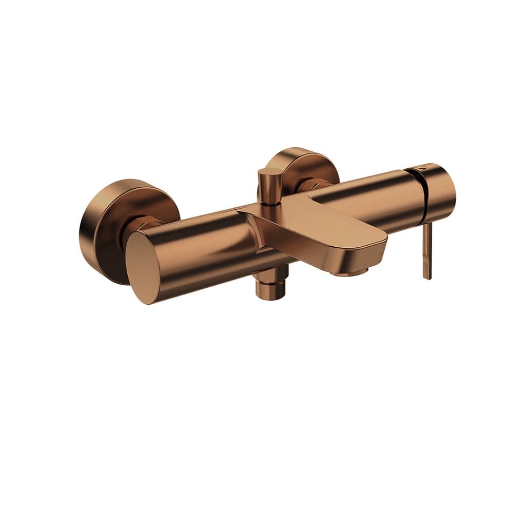 Odisea, Breeam, bath shower mixer, Brushed copper