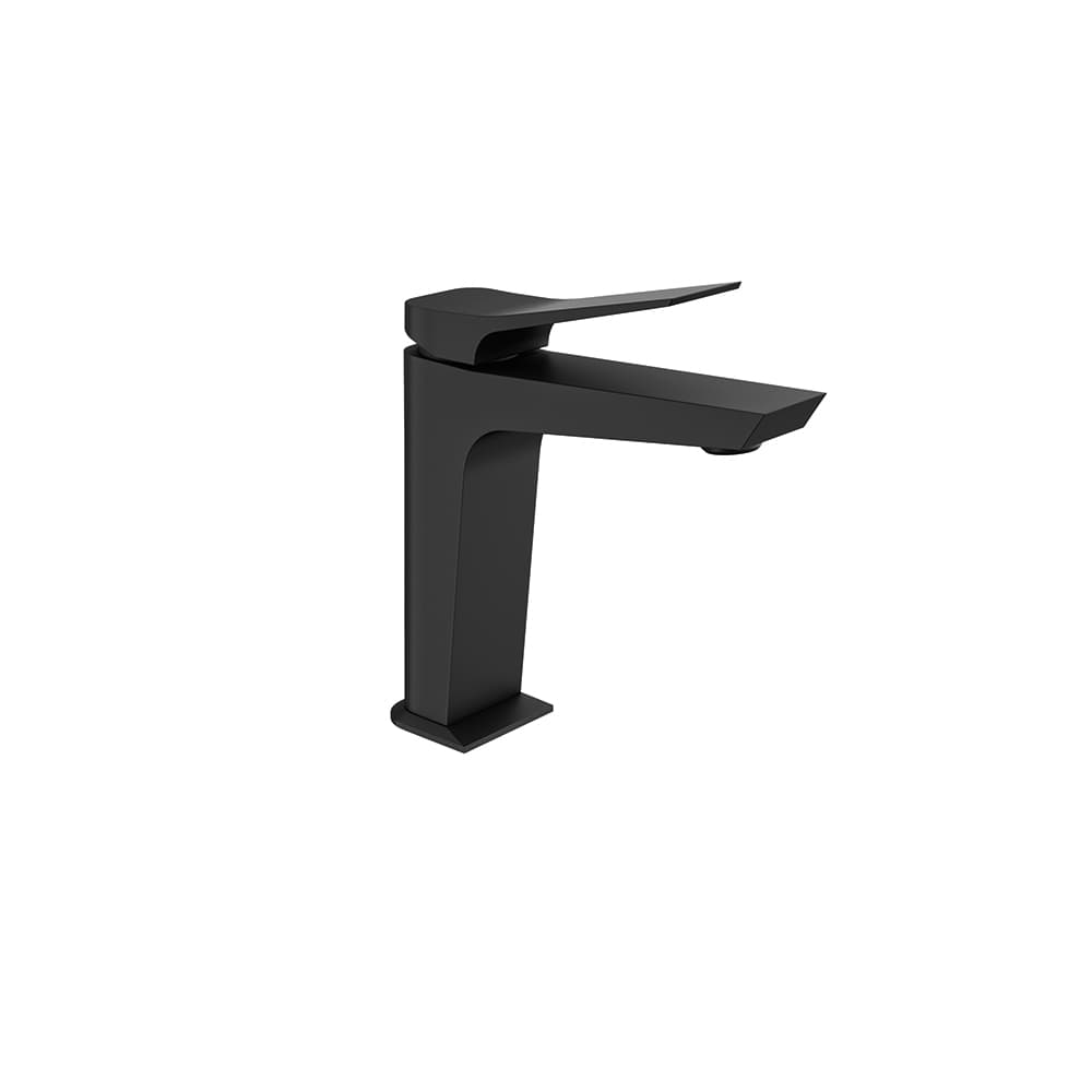 Prisma, basin mixer, Matt black