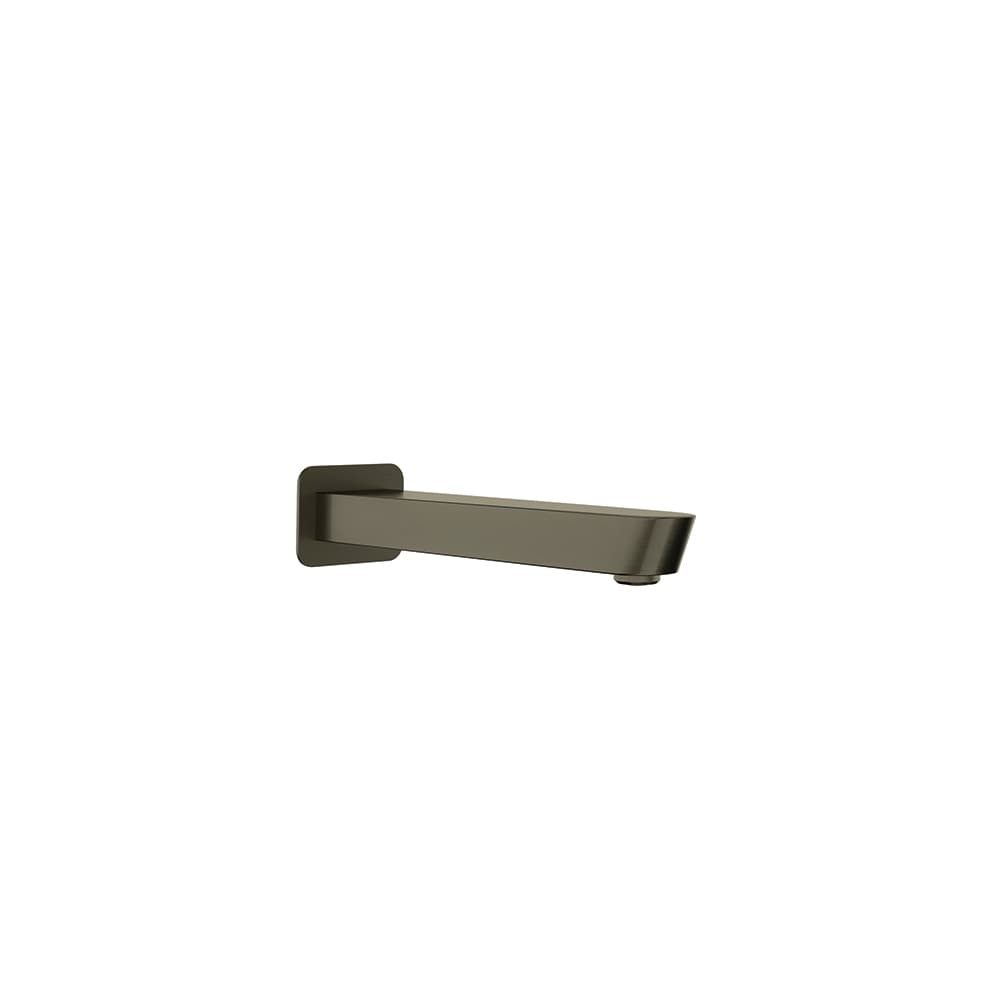 Alexia, caño de pared para bañera de 232mm, Grafito