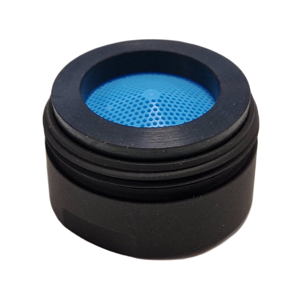 Accesorios, aireador macho M24 x 1 limitador 5L, Negro mate