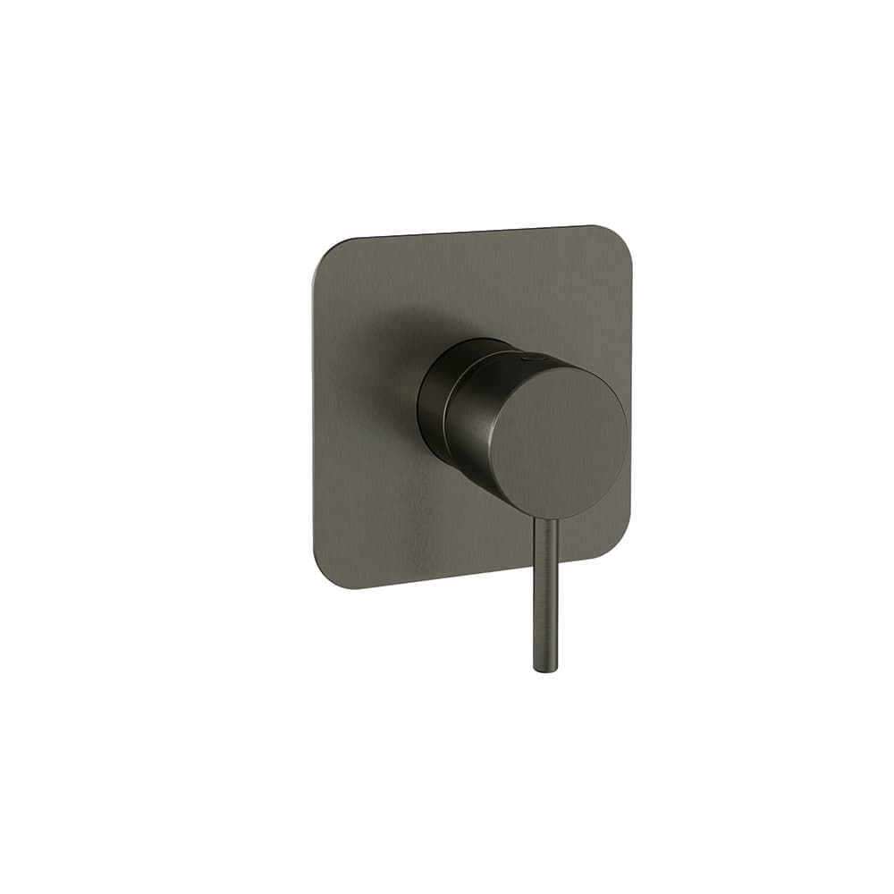 Odisea, concealed 1-way shower mixer, Graphite