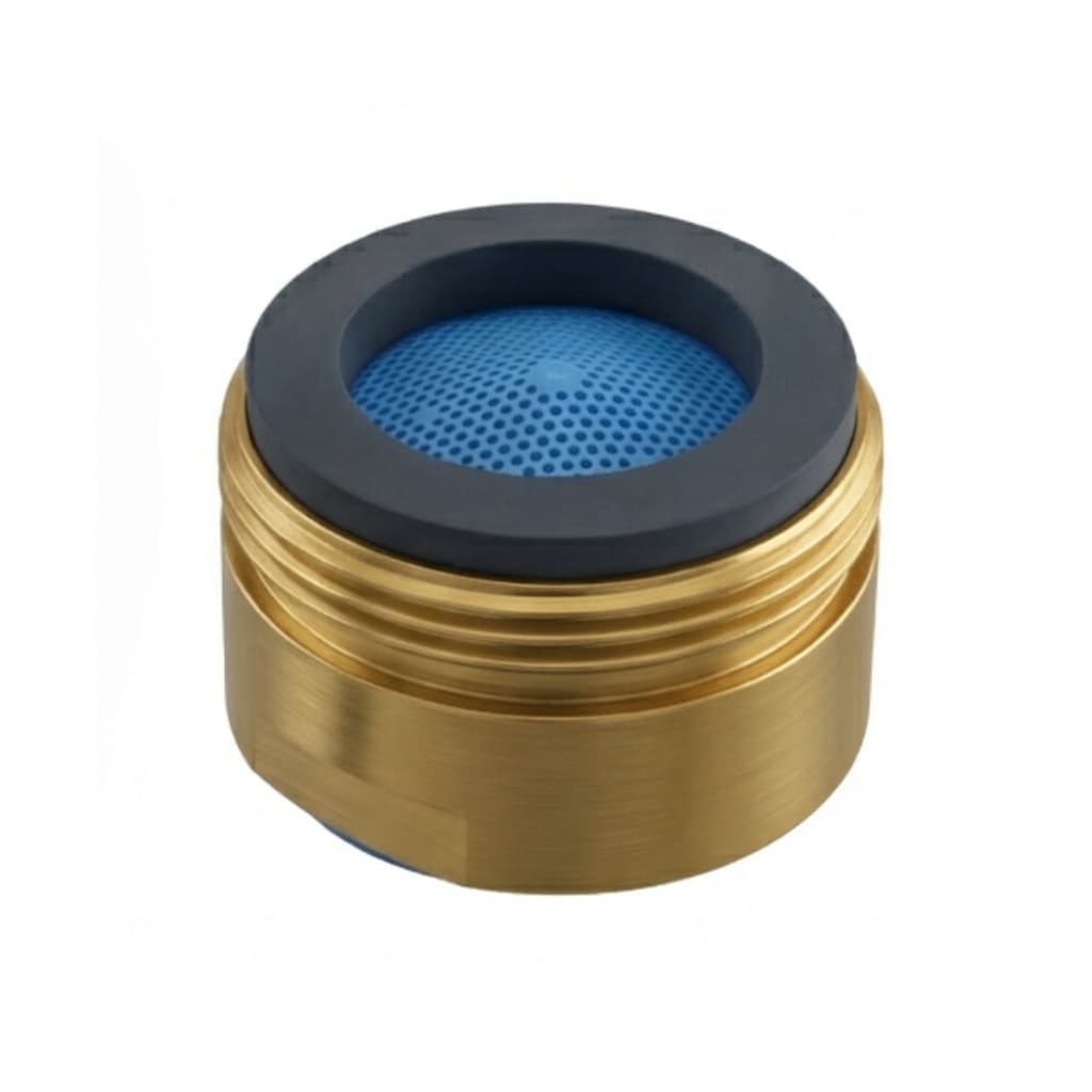 Accesorios, aireador macho M24 x 1 tipo A, Oro cepillado