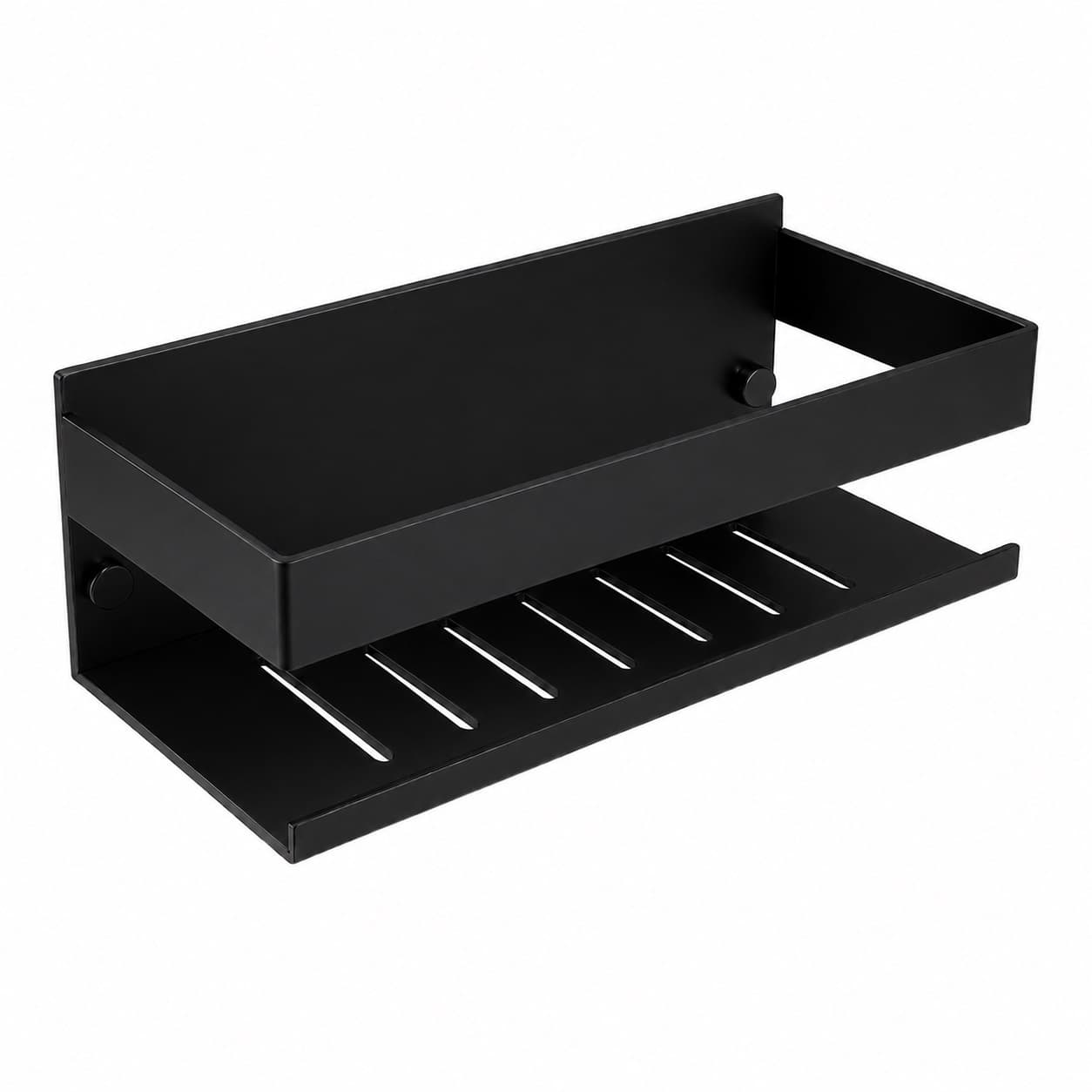 Ergos, lleixa per a sabó 230mm, Negre mat