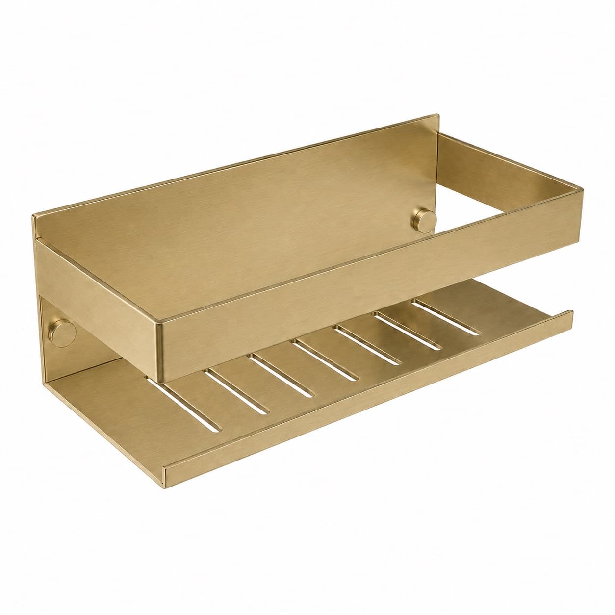 Ergos, Seifenablage 230mm, Gold gebürstet