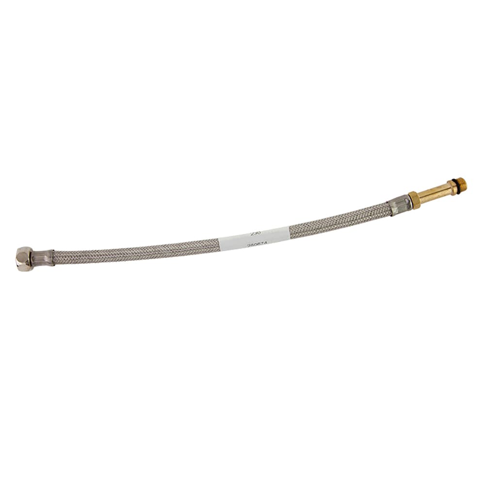 Accessoires, flexible de raccordement court DN10 M15 x 1 - M12 x 1 de 370 mm pour modèle sur plage XX22