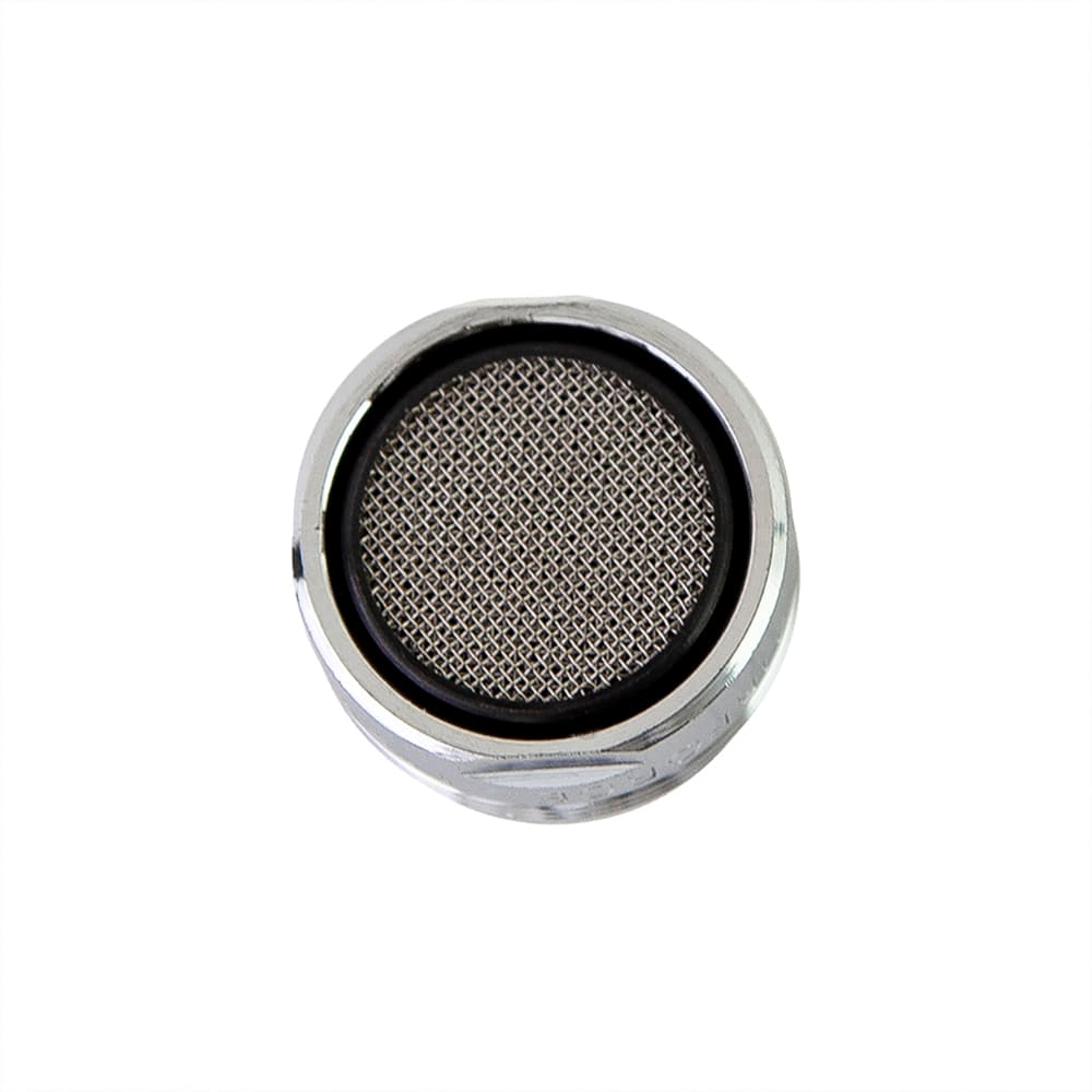 Accessoires, aérateur mâle M24 x 1 avec limiteur de débit 8,3L, Chromé