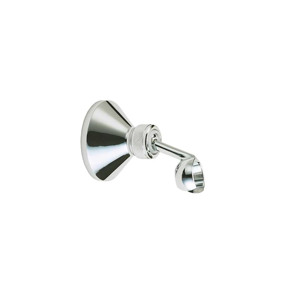 Hidroterapia, soporte de pared circular para ducha de metal, Cromo